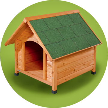 Niche Natura En Bois - Niche Pour Chien Maxi Zoo (360x360)