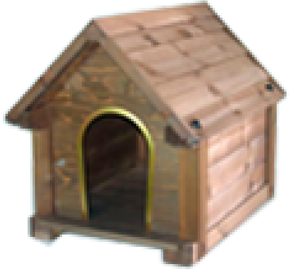 Casetas Para Perro En Madera Para Jardin O Terraza - Casas Para Perros De Madera (770x550)