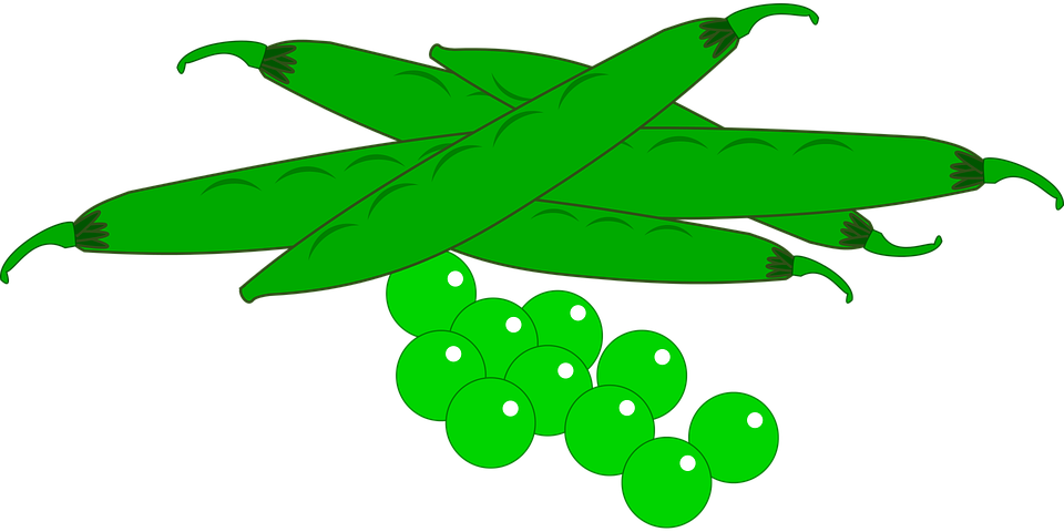 Sweet Pea Cliparts 21, Buy Clip Art - Clipart Vegetables Peas Png (1280x640)