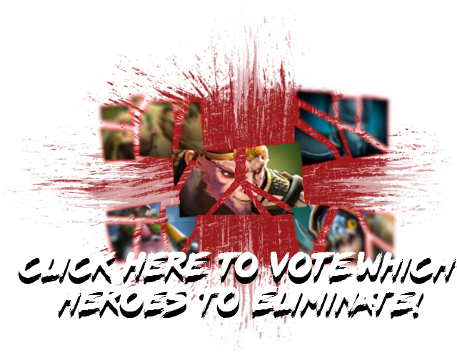 You Vote Which Heroes To Eliminate - Graphic Design (898x497)