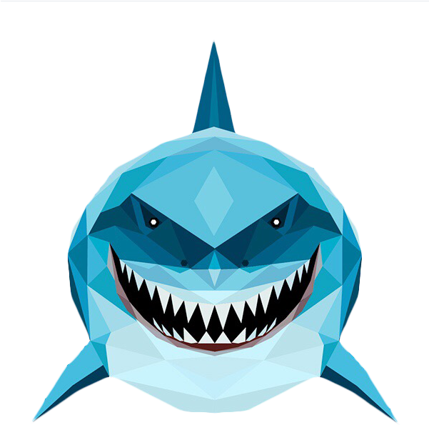 Io Shark Fin Soup Matt Hooper Great White Shark - Great White Shark Cartoon (600x653)