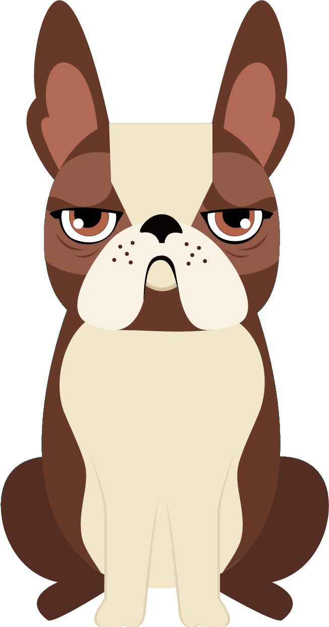 Dismal Dog Is Sad, Depressed, Melancholy, Bitter, Heartbroken, - Cartoon (652x1242)