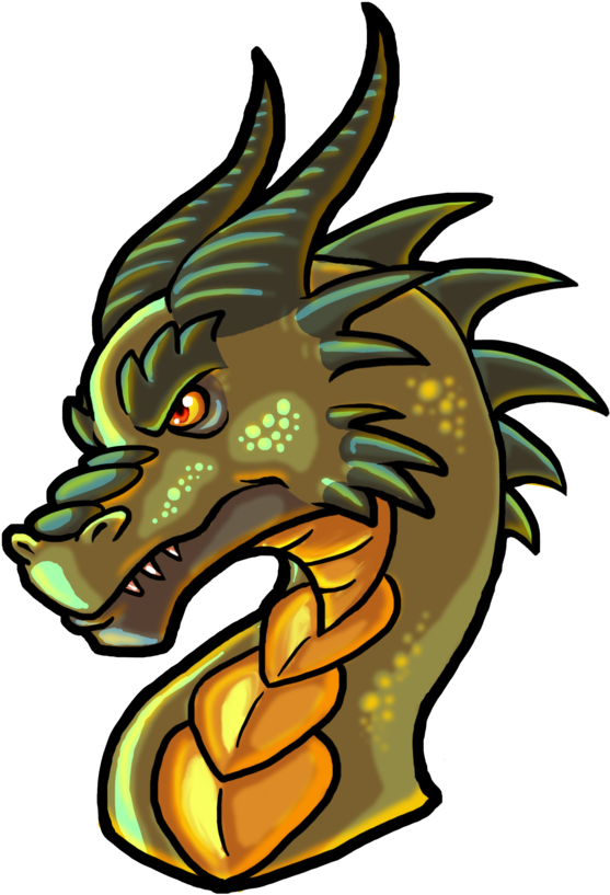 Dragon Head By Wforwumbo - Drawing (600x832)