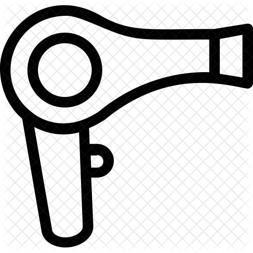 Hair Dryer Icon - Hair Dryer (512x512)