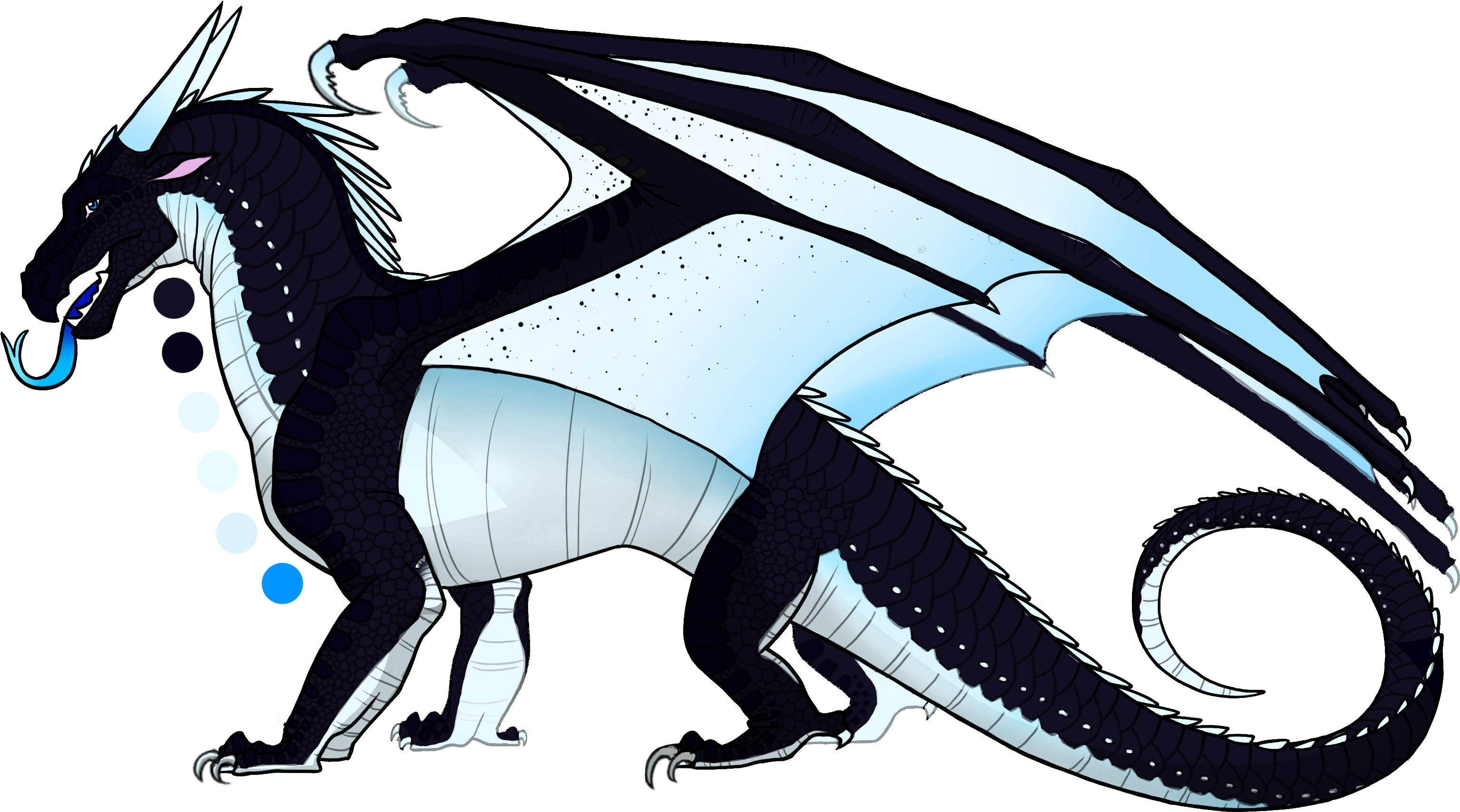Whiteout Is A Female Nightwing-icewing Hybrid With - Whiteout Is A Female Nightwing-icewing Hybrid With (3132x1768)