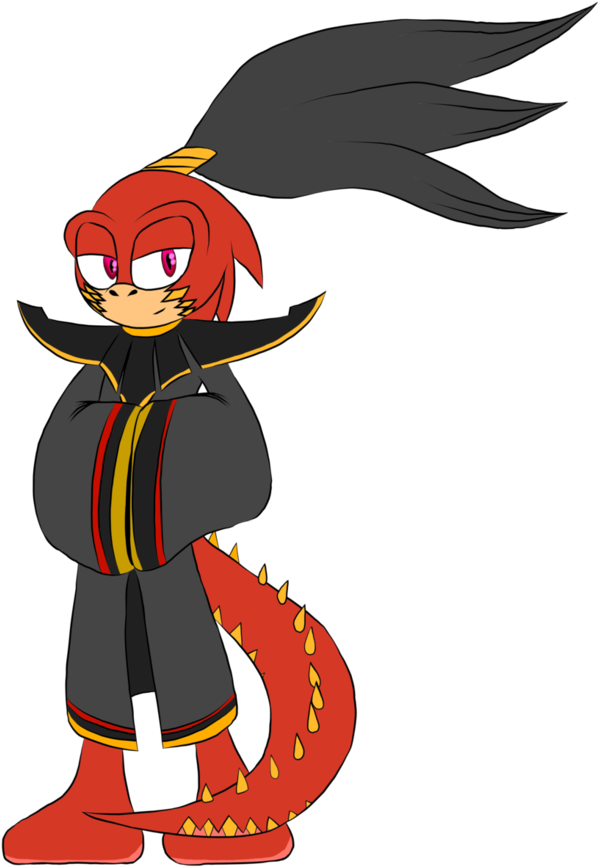 Komodo Long By Reapergun - Cartoon (752x1063)