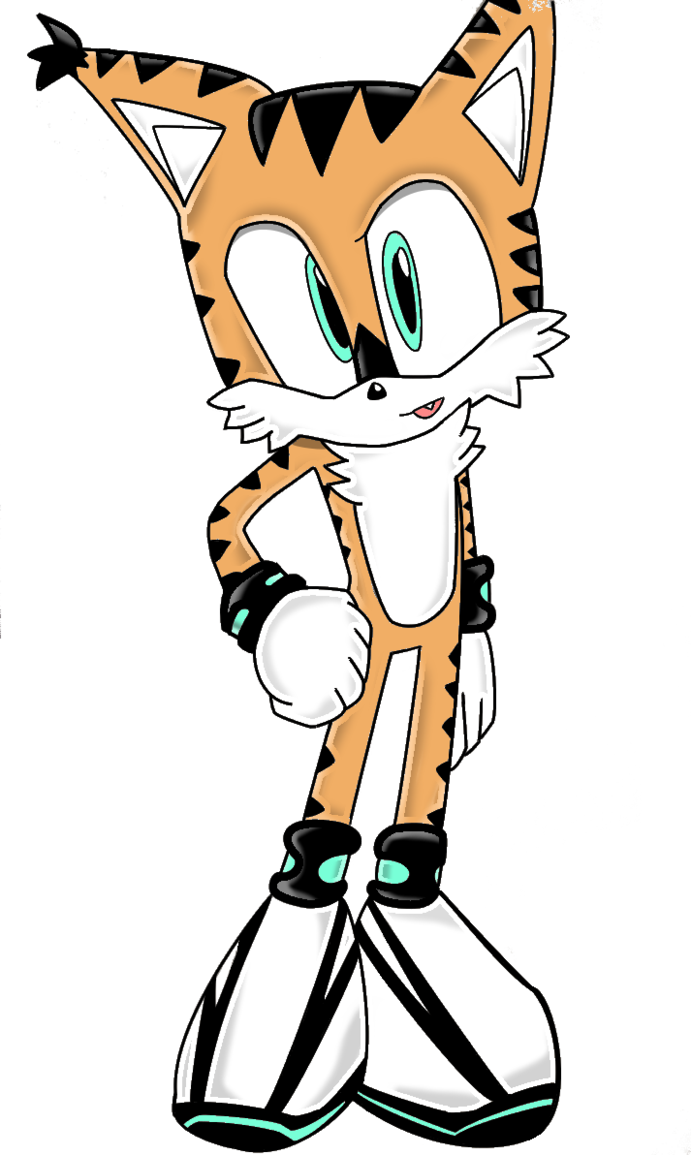 Kaleb The Tasmanian Tiger- Sa Style - Thylacine (691x1155)