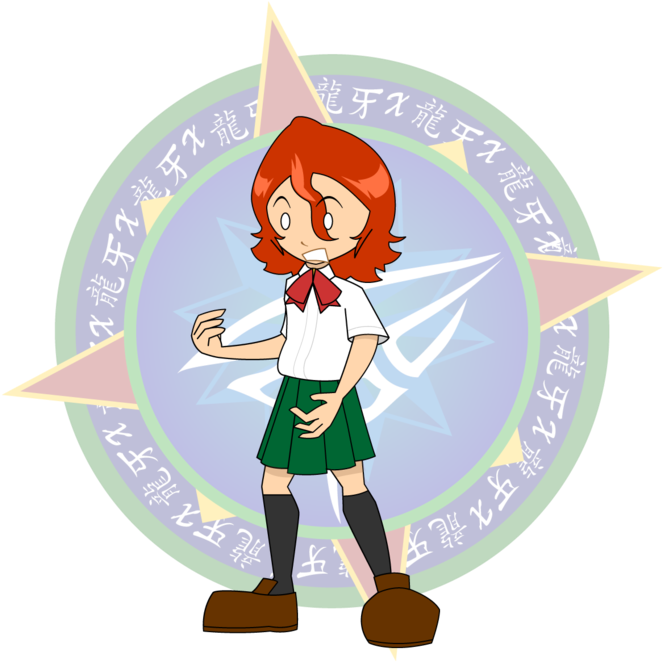 Short Red Head By Dragon-fangx - Ginger Tg Tf (900x695)