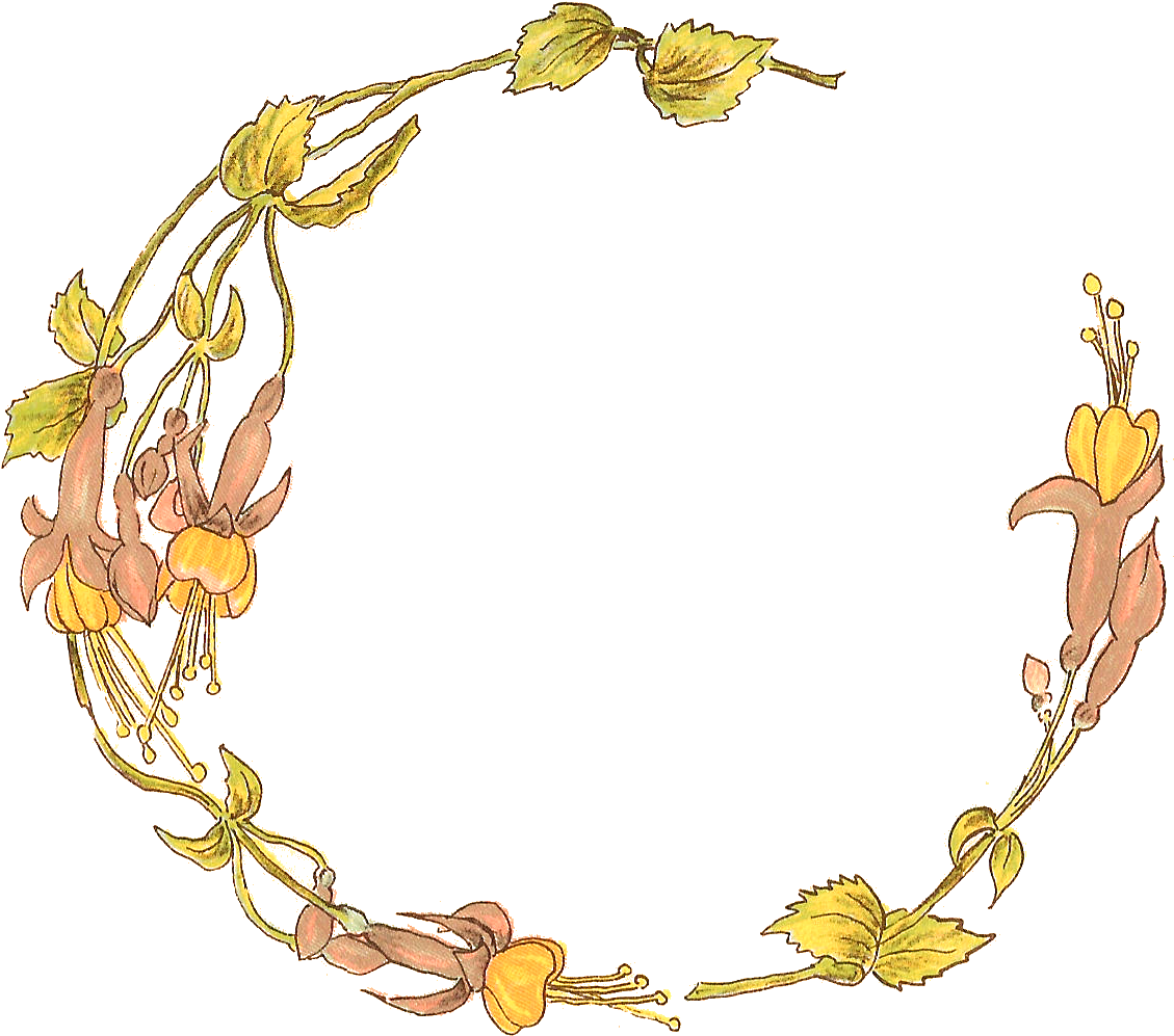 Free Printable Flower Frames - Frame Flower Vintage Png (1319x1148)