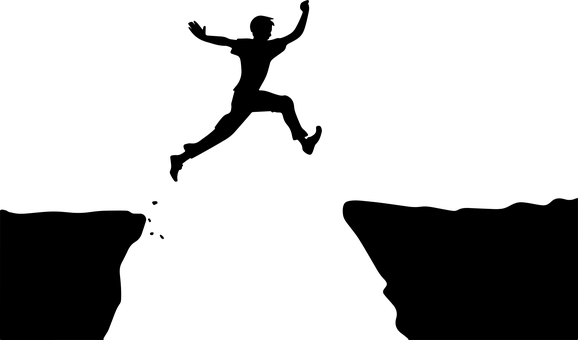 Boy Human Jumping Leaping Male Man Overcom - Data Structures And Algorithms For Gate: Solutions (578x340)