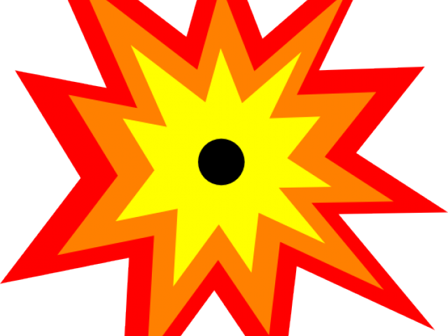 Explosions Clipart Laser Blast - Explosion Clip Art (640x480)