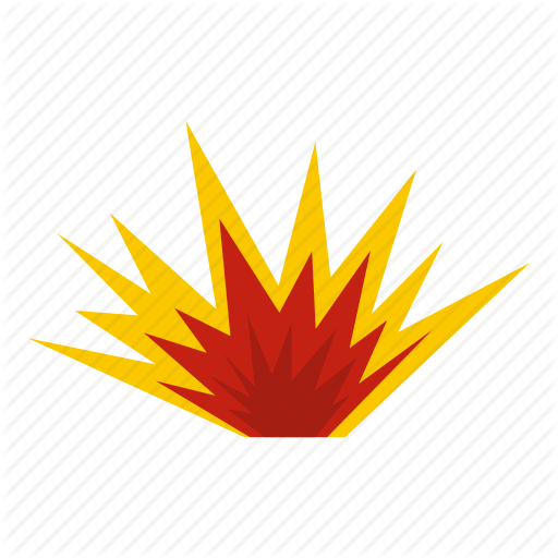 Atomic Explosion, Blast, Bomb, Boom, Burst, Effect, - Explotion Icon (512x512)