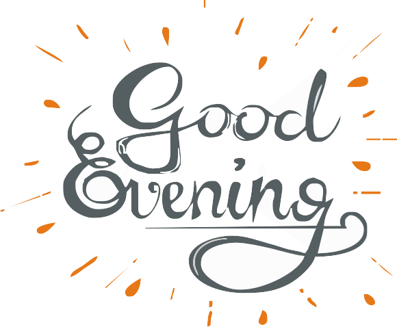 Good Evening Logo - Calligraphy (580x478)