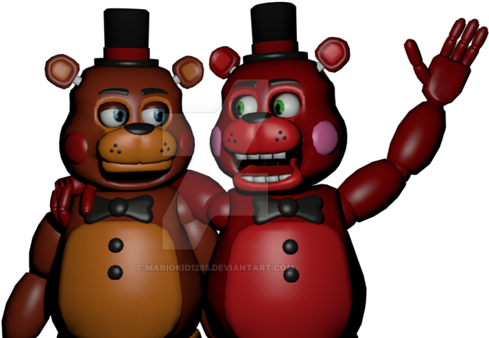 Toy Freddy's Brother By Mariokid1285 - Freddy And Toy Freddy Brothers (900x506)