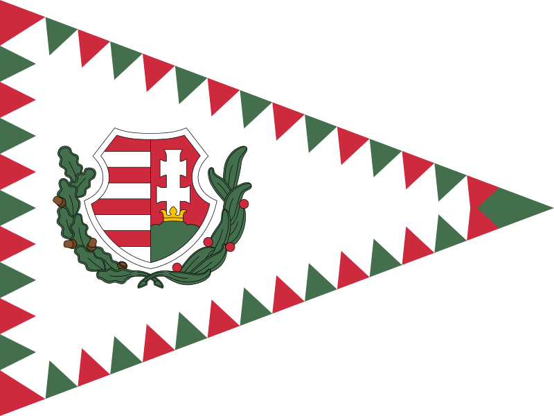 Senior Commander's Pennant Of Hungary - 1948 (800x600)