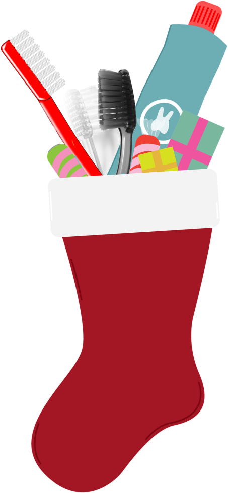 Christmas Is A Good Time To Tuck A New Toothbrush In - Christmas Stocking (1944x1944)