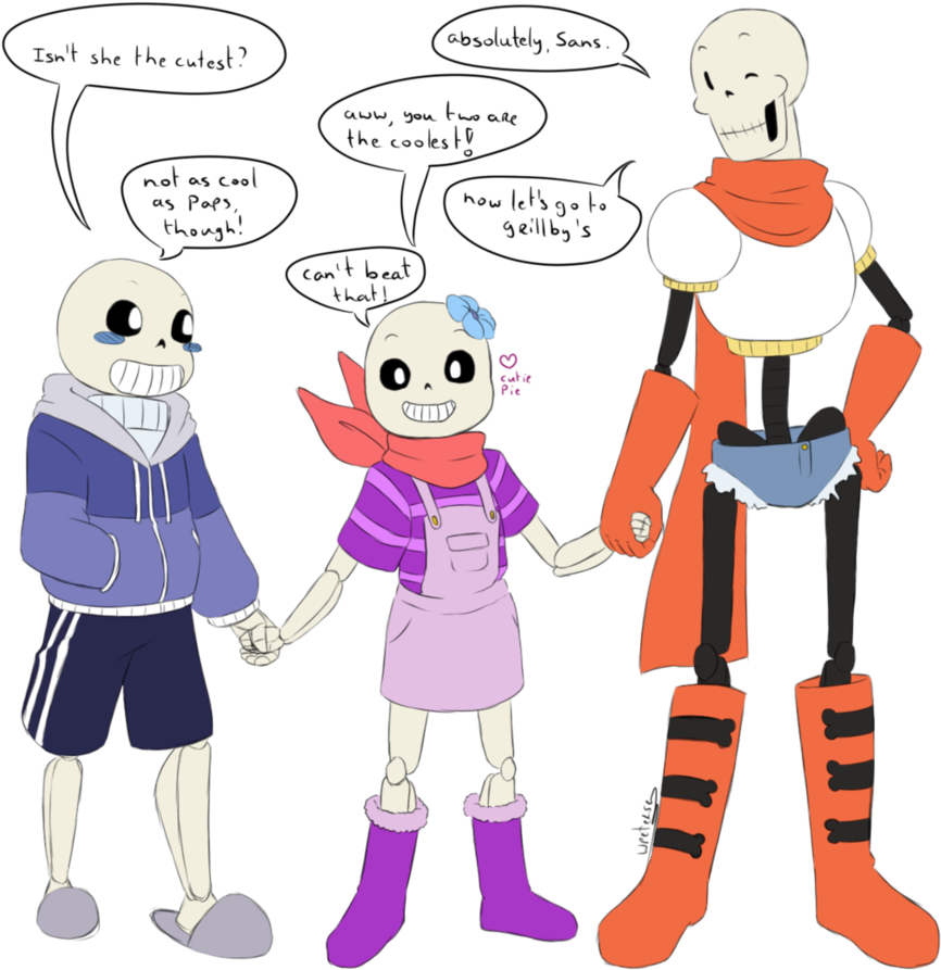 Gabriola And Her Brothers By Purly - Cartoon (880x908)