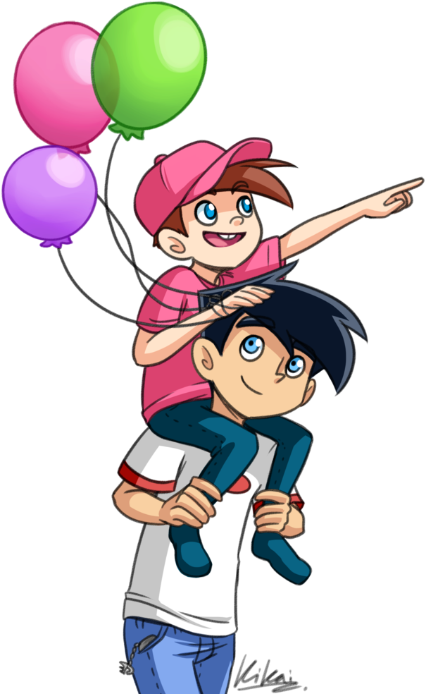 Hartman Brothers By Kikaiart - Timmy Big Brother Of Danny Deviantart (809x987)