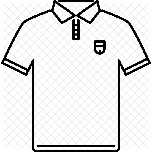 Polo Tshirt Icon - Polo Shirt Flat Icon Png (512x512)