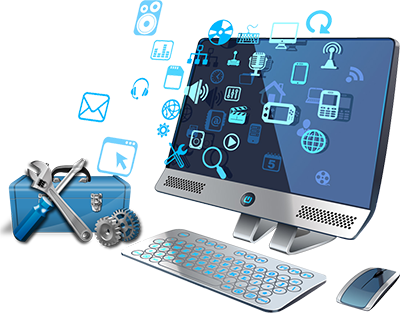 Computer Maintenance Service Agreement Sample New Puter - Computer Service Logo Design (400x313)