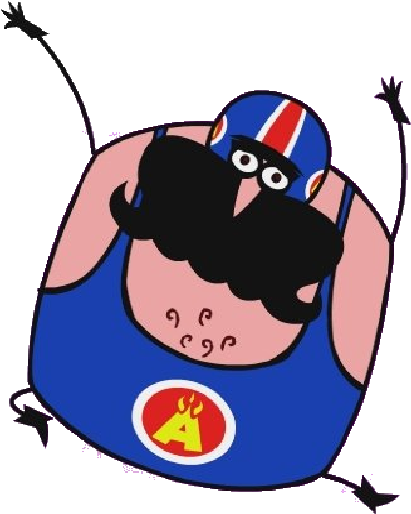 The Largest And Strongest Of The Brothers, Adi Is More - The Amazing Adrenalini Brothers (479x561)