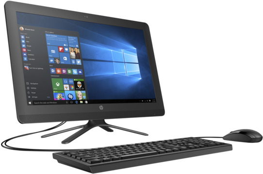 Hp All In One Desktop Pc - Hp All In One Computer (573x430)