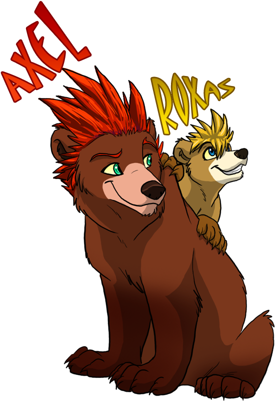 Kh Brother Bear Style By Nightrizer - Kingdom Hearts Lion Cubs (612x832)