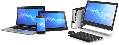 Family Of Computers - Technology Of 21st Century (520x280)