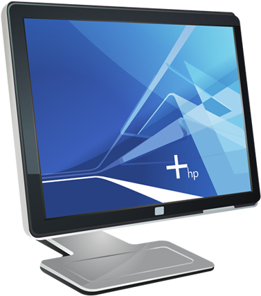 Computer Gallery Image - Monitor Icon Png (478x488)