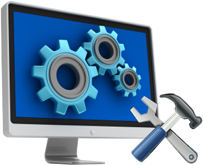 Computer Diagnosis & Repair Services - Computer Home Repair Service (445x455)