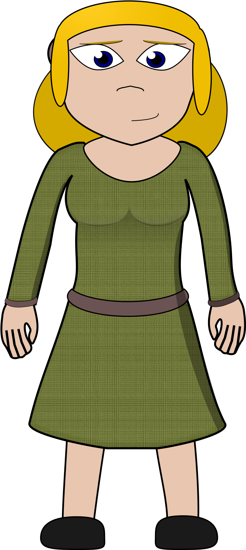 Big Image - Villager Clipart (1178x2400)