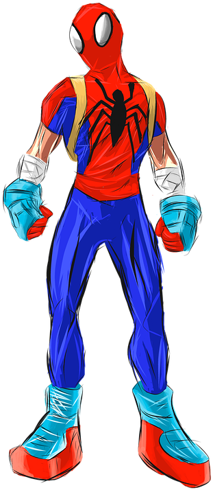 Spiderman Cartoon - Del Hombre Araña De Regreso A Casa (960x720)