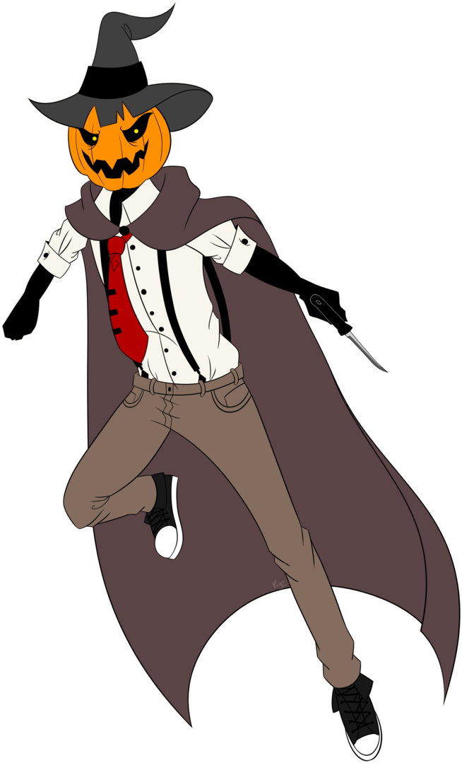 2 By Drbisou - Pumpkin Head Character (728x1096)
