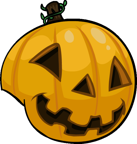 Pumpkin Head2 - Jack-o'-lantern (545x571)