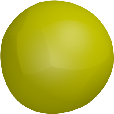 Exaggerated Displacement More Realistic Displacement - Playdough Ball Png (960x540)