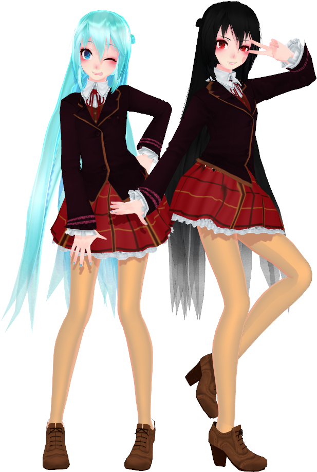 Hatsune Miku Mikumikudance Clothing School Uniform - Hatsune Miku (1920x1080)
