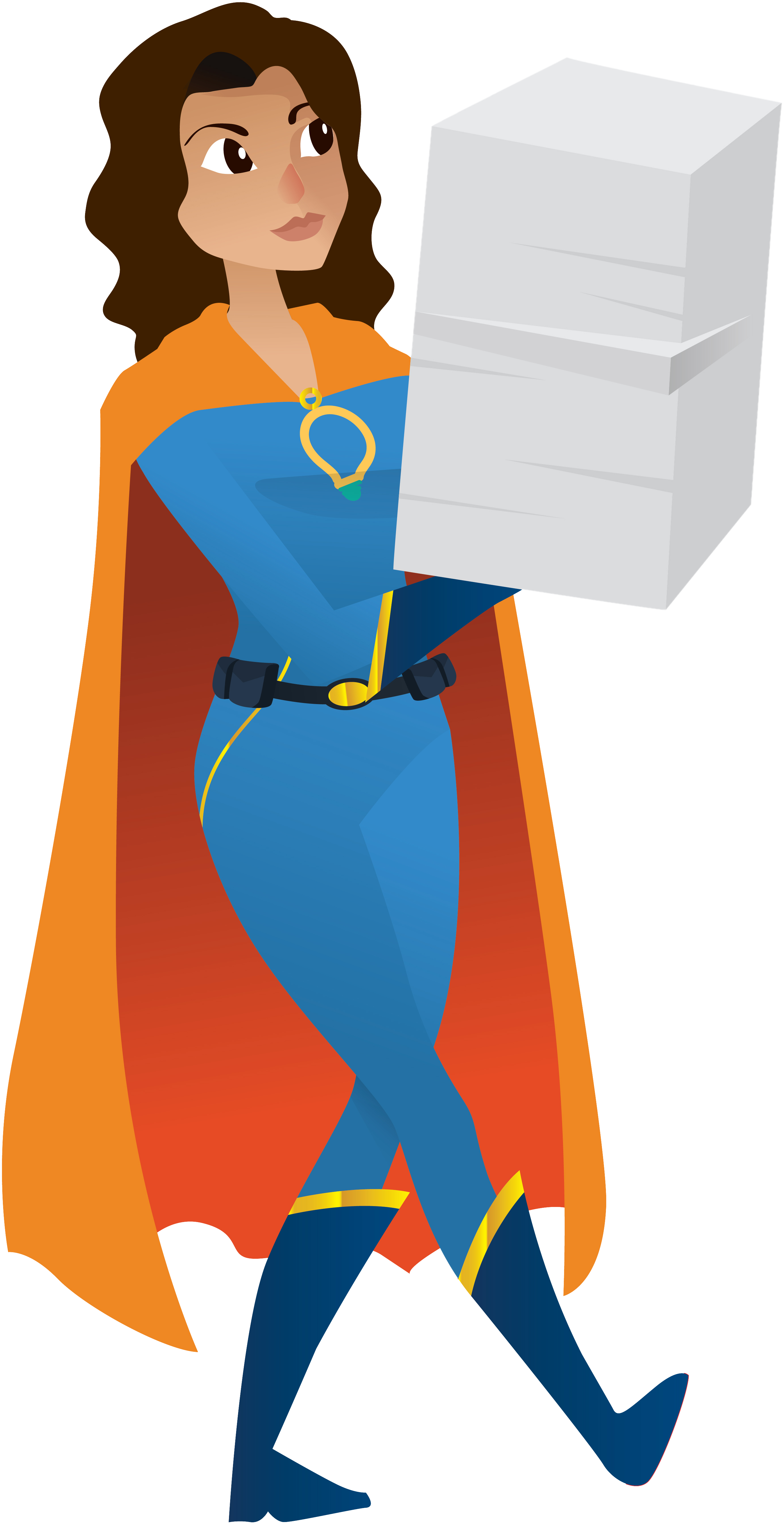 Clark Kent Power Girl Cartoon Superhero - Clark Kent Power Girl Cartoon Superhero (7813x6250)