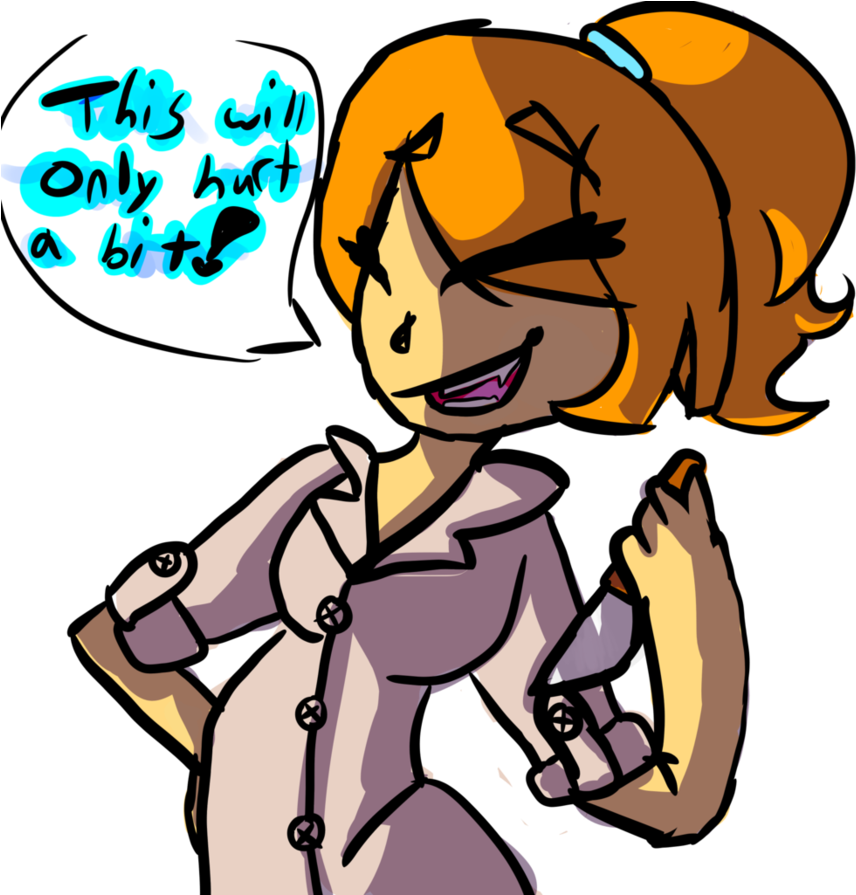 This Will Only Hurt A Bit By Noot-nooot - Cartoon (894x894)