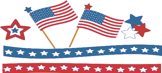 Fourth Of July Clip Art (521x273)