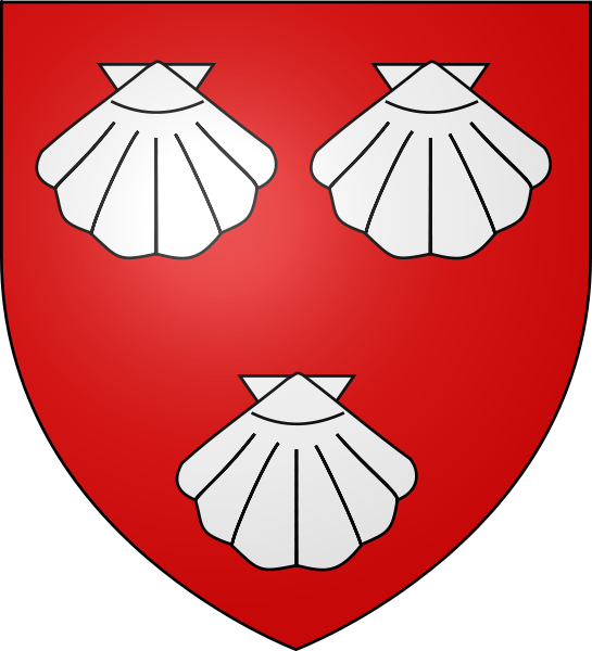 28 Oct 1577 M 1 [14] Elizabeth Dacre X - Baron Dacre Coat Of Arms (545x600)