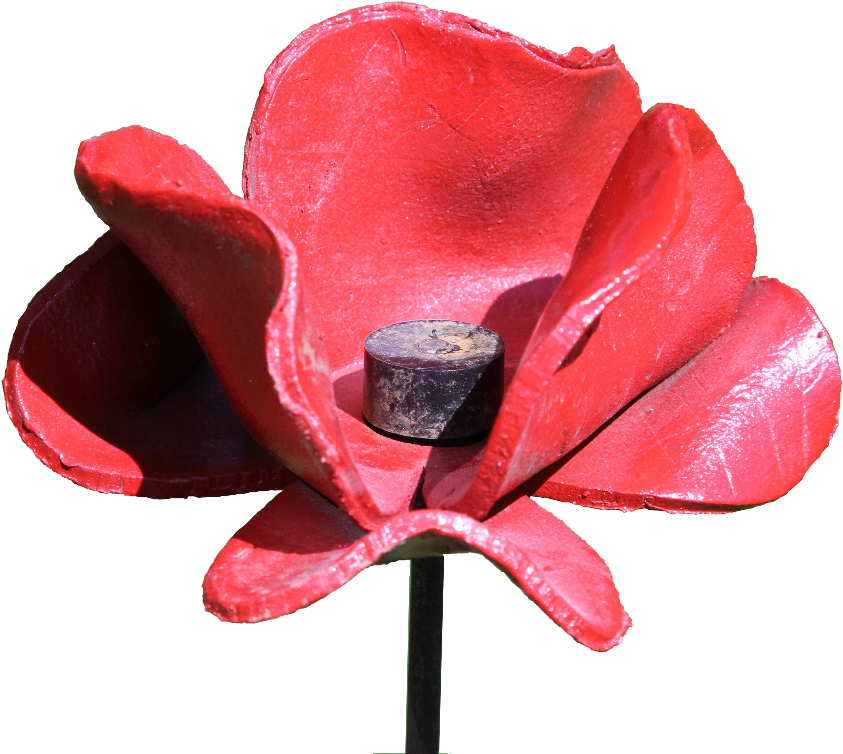 One Of The 888,246 Ceramic Poppies From The 2014 Tower - Blood Swept Lands And Seas Of Red (1099x813)