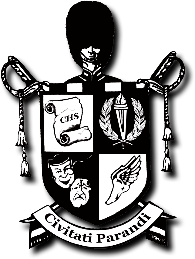 It's Great To Be A Grenadier - Colonial High School Logo (694x900)