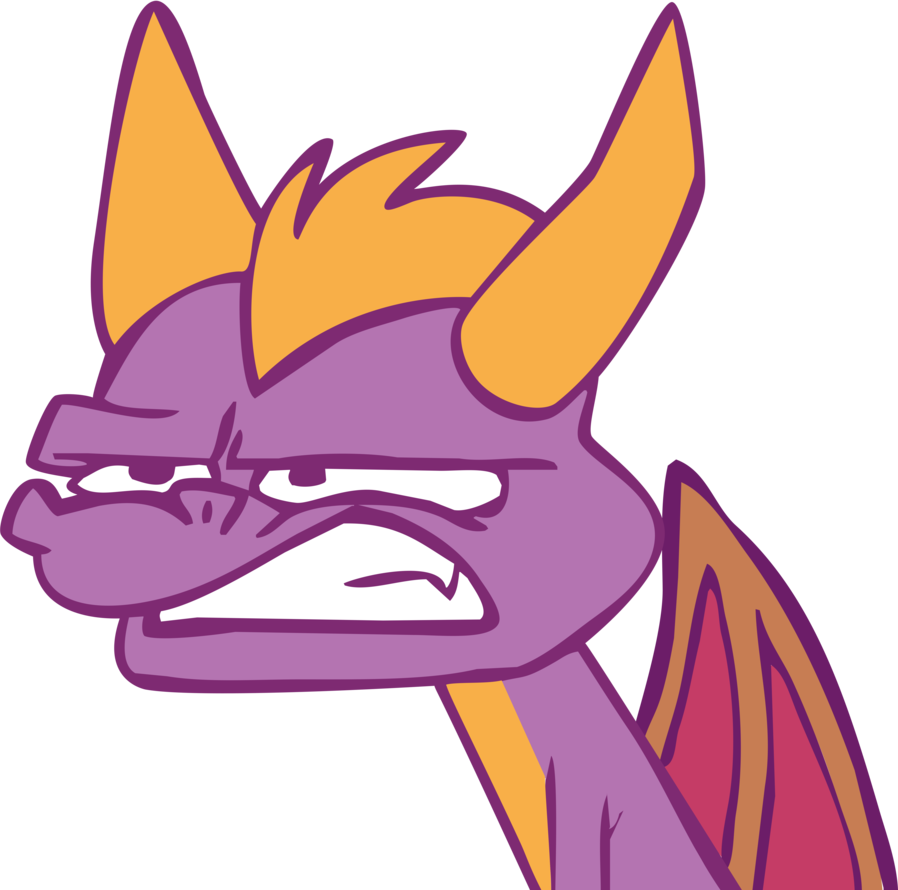 Really Lazy Spyro Vector By Danspy1994 - Spyro Does A Thing (898x890)
