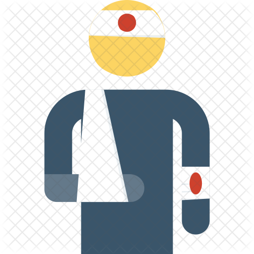 Hurt Icon - Cartoon (512x512)