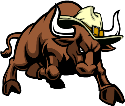 Longhorn Stickers Messages Sticker-7 - Bull Sticker (408x408)