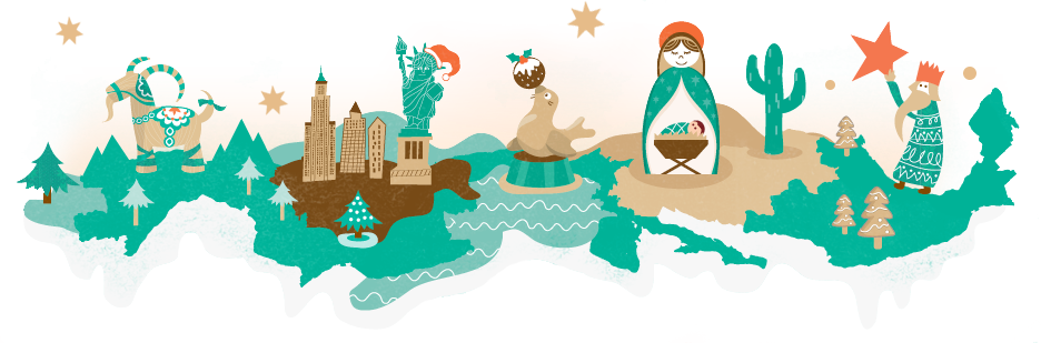 The Sprawling Capital, Kuala Lumpur, Is Home To Colonial - Christmas Around The World Banner (936x309)
