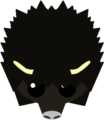 Yak - Neon Yeti Mope Io (500x500)