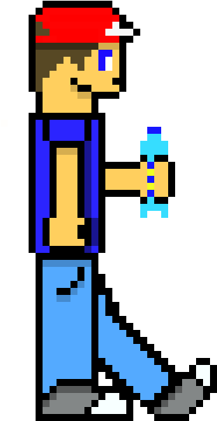 Teenage Boy Walking - Cartoon (380x630)