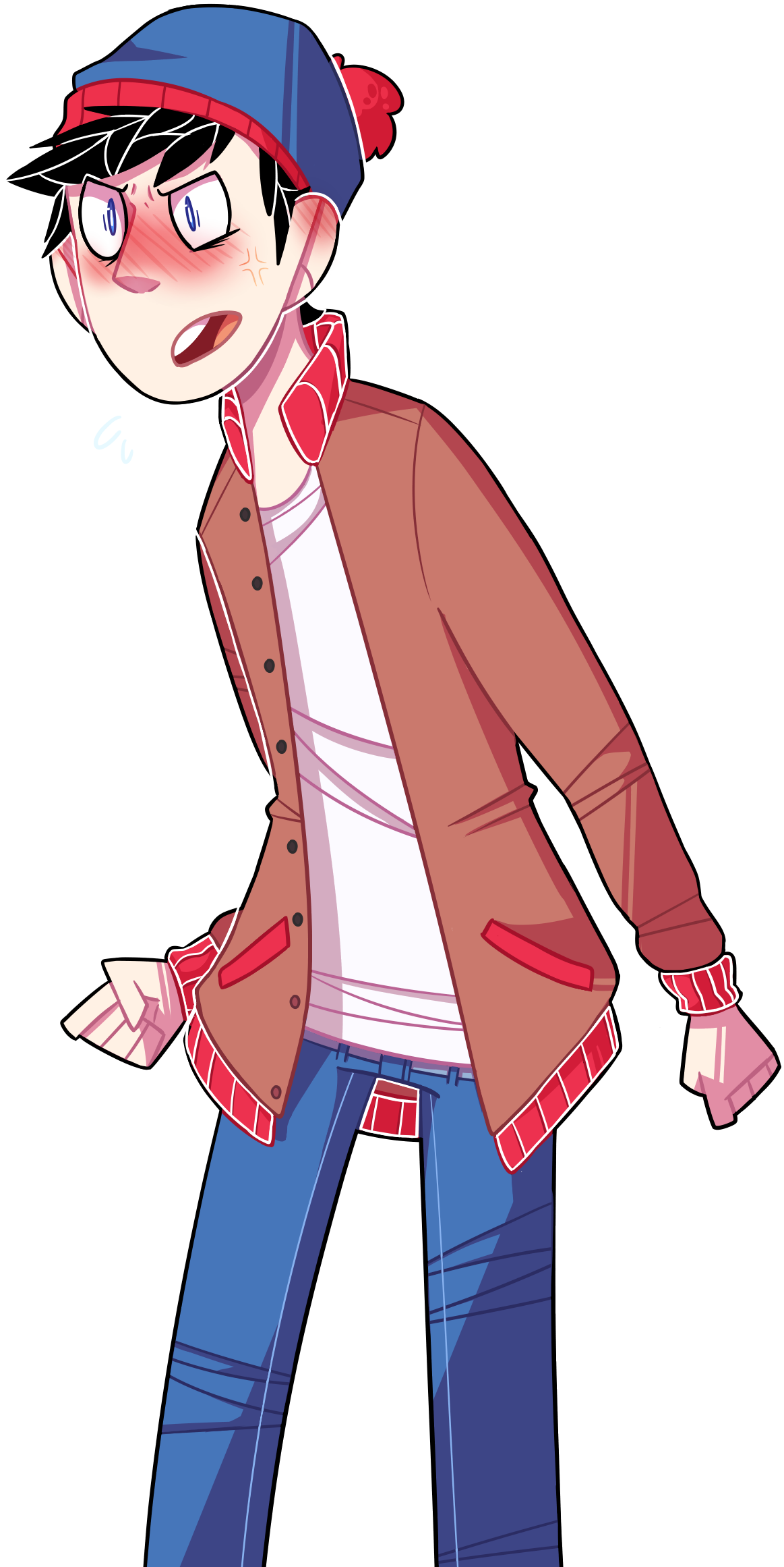 Angry Teen By Ludwigetc - Anger (1415x2454)