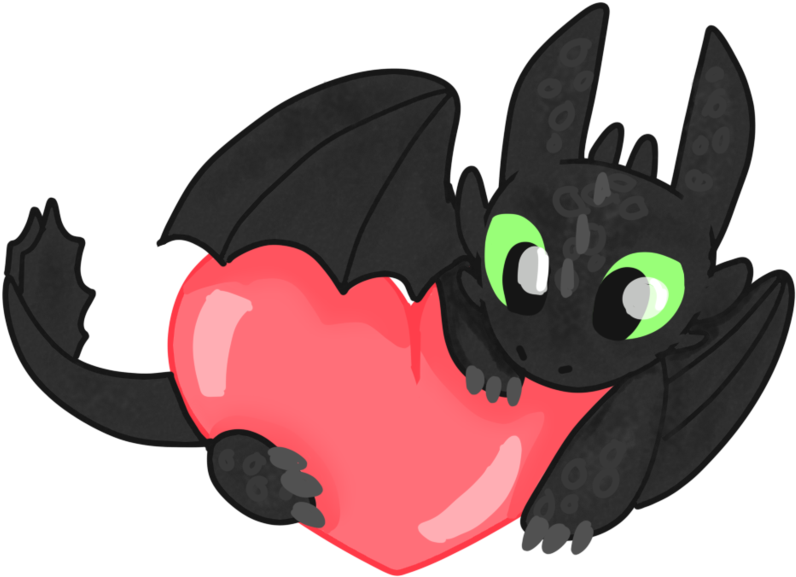 For The Love Of Toothless By Galactic-fire - Toothless I Love You (1024x619)